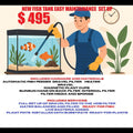 AQUARIUM SET UP PACKAGE [EXCLUDES DELIVERY ] upto 300 litre tanks only