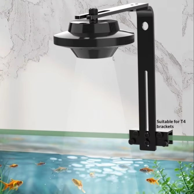 FLYING  SAUCER LIGHT - MODERN STAINLESS STEEL DESIGN AQUARIUM LED  GROW LIGHT MODEL 640 c